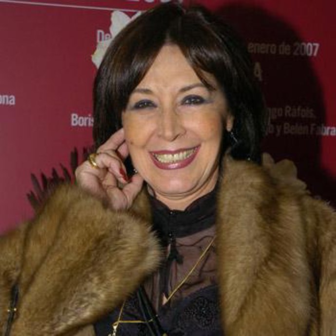 Concha Velasco: "Me he roto un tendón, pero afortunadamente yo tengo muy buena salud"