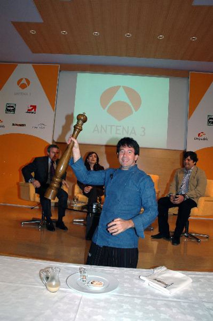 Antena-3 incorpora a su parrilla "El toque Ariel", una novedosa fusión entre show televisivo y programa de cocina