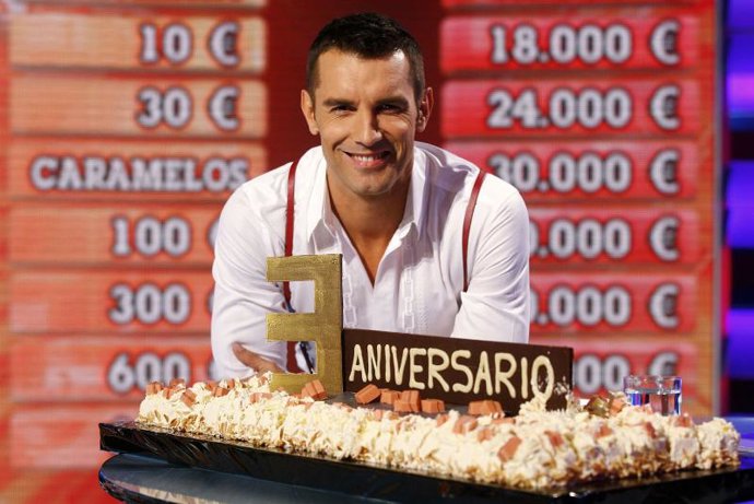Jesús Vázquez ha celebrado el tercer aniversario de su popular "Allá tu"