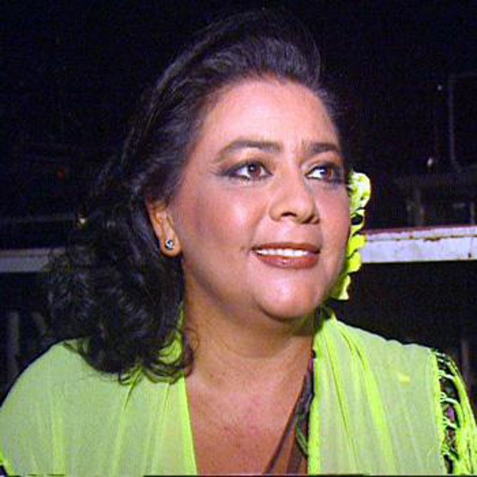 María del Monte se ríe cuando le preguntan por Isabel Pantoja