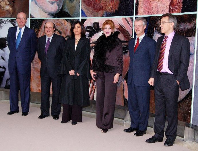 Carmen Cervera presidió la inauguración de la exposición "El espejo y la máscara" en el Museo Thyssen