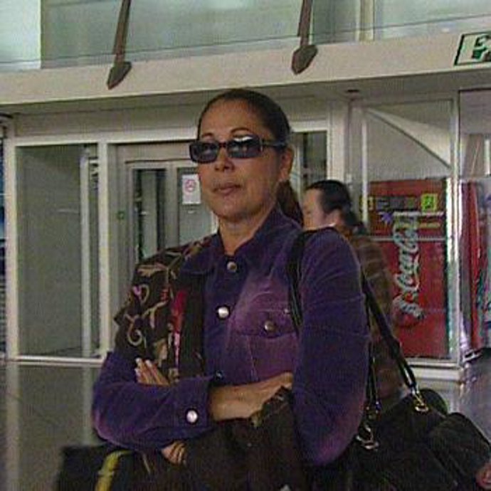Isabel Pantoja no quiere hablar sobre la salud de Julián Muñoz