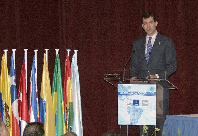 El Príncipe Felipe reconoce la labor de la OTI para difundir la contribución de Iberoamérica en el desarrollo de la Humanidad
