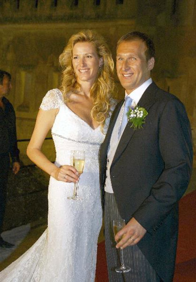 Alejandra Prat y su novio Juan Manuel Alcaraz, ya son marido y mujer