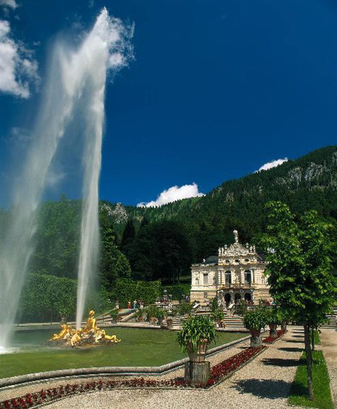 Especial Viajes.- Castillos de Baviera: Linderhof, el sueño francés del "Rey Loco"