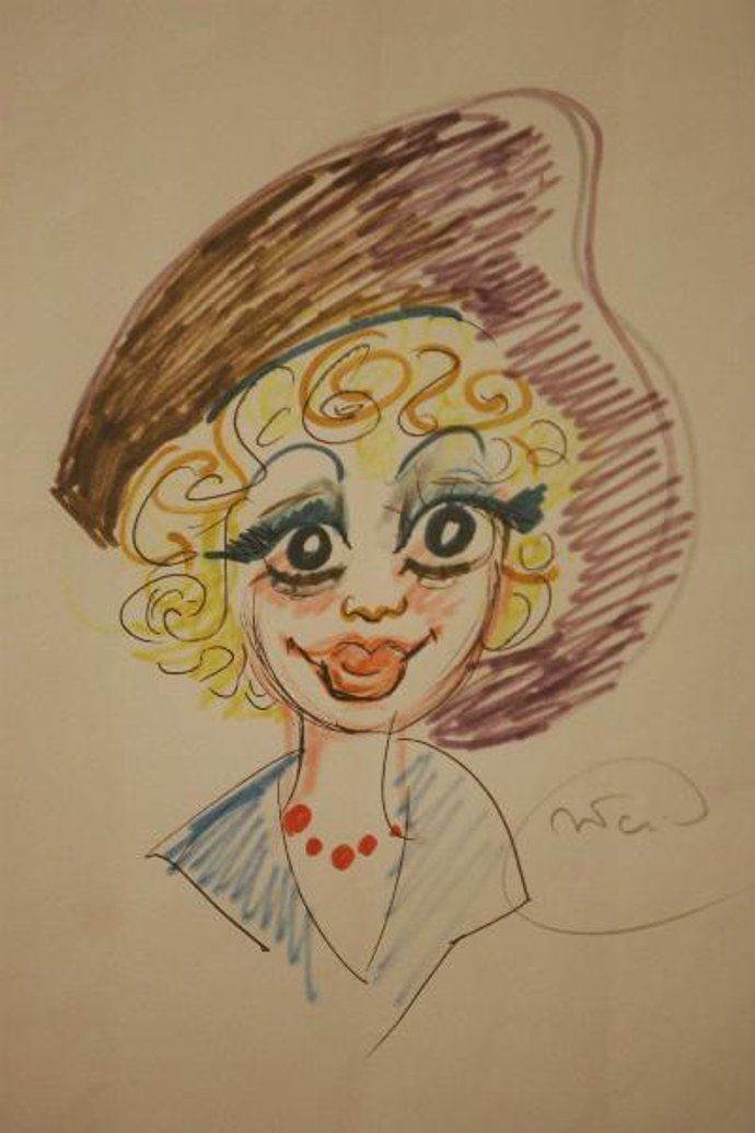 La Filmoteca expone 50 dibujos, esbozos de secuencias y caricaturas realizadas por Fellini para sus películas