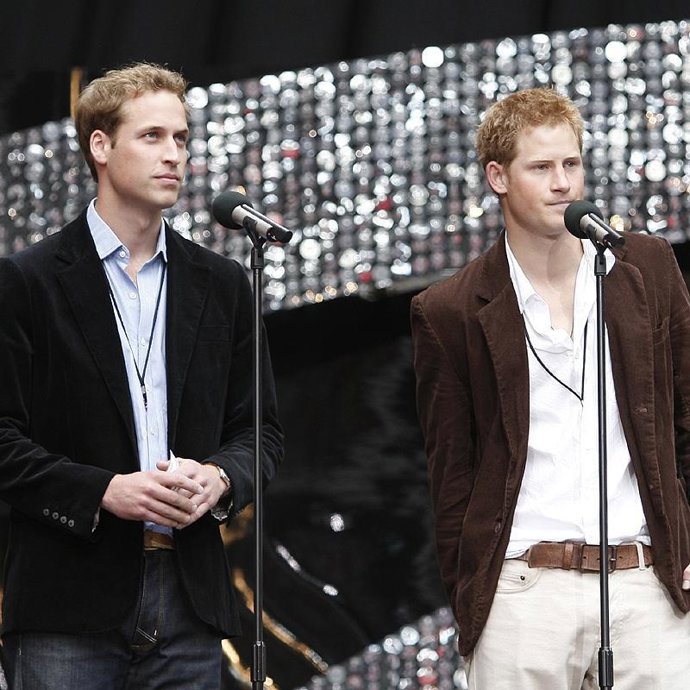 Los príncipes Guillermo y Enrique organizan un concierto homenaje a su madre