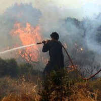 Los turistas griegos que llegan a España dicen que "hay incendios por todas partes" y que la ayuda no es suficiente