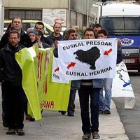 La Policía disuelve un intento de manifestación en apoyo a los miembros de Batasuna que fueron detenidos