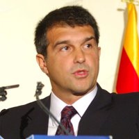 Laporta defiende en Frankfurt el apoyo del FC Barcelona al catalán