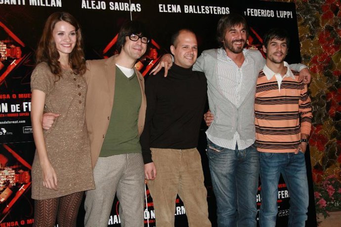 Luis Piedrahita y Rodrigo Sopeña presentan "La habitación de Fermat" con Alejo Sauras, Federico Luppi y Santi Millán en el reparto