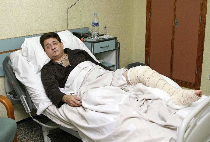Vicente Ruíz "El Soro", en el hospital