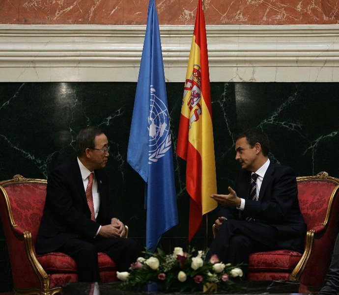 Ban Ki Moon pide a España un "liderazgo todavía más activo" en la lucha contra el cambio climático