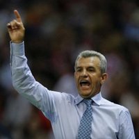 Aguirre se marcha "contento" tras el empate ante el Recre: "Sabía que iba a ser un compromiso muy complicadito"