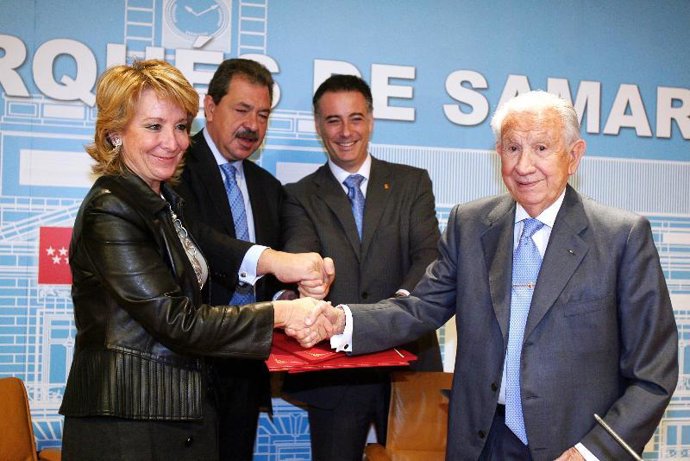 El susto de Juan Antonio Samaranch en Madrid