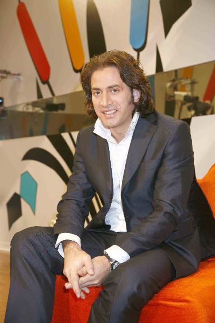 Garrido, presentador del programa