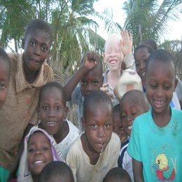 Niños africanos