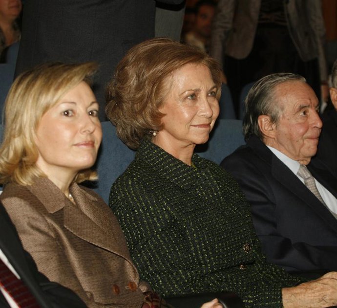 Doña Sofía, hoy en el Congreso "Sociedad, familia y drogas".