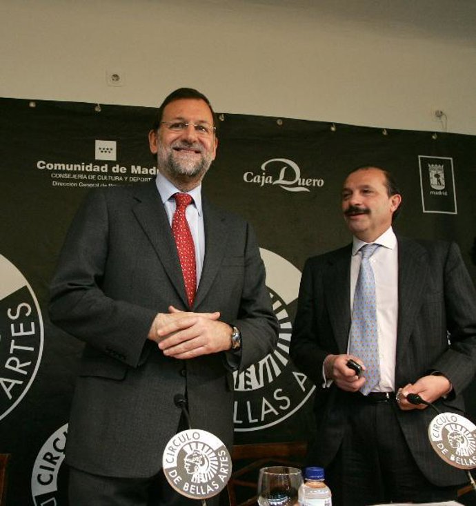 Rajoy, hoy en al presentación del libro "Apuesta por España"..