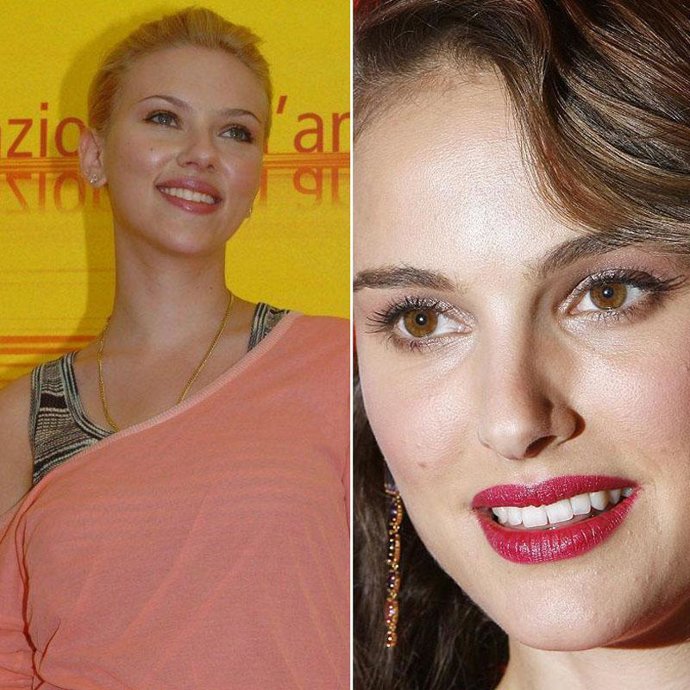 Nada de roces entre Natalie Portman y Scarlet Johansson