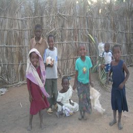 Niños tanzanos
