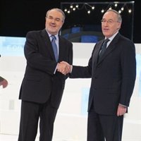 Más de doce millones de ciudadanos estuvieron al menos un minuto pendientes del debate entre Solbes y Pizarro