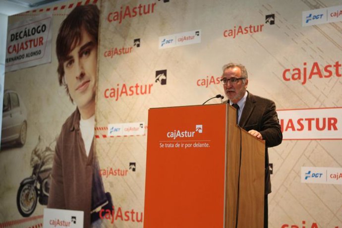 Presentación del decálogo de Fernando Alonso en Madrid.