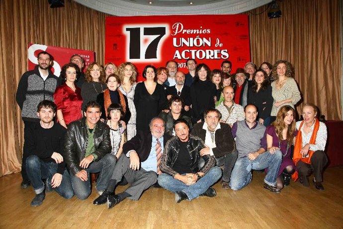 Presentación de los nominados a los premios de la Unión de Actores.