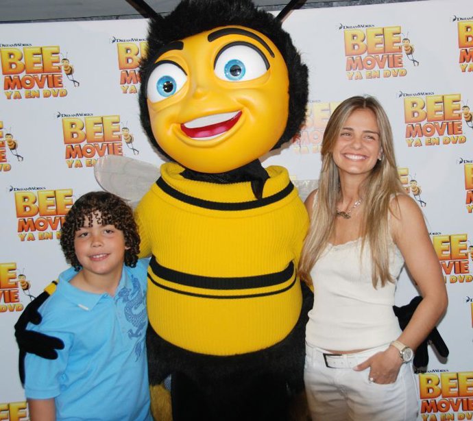Milene y su hijo Ronald.