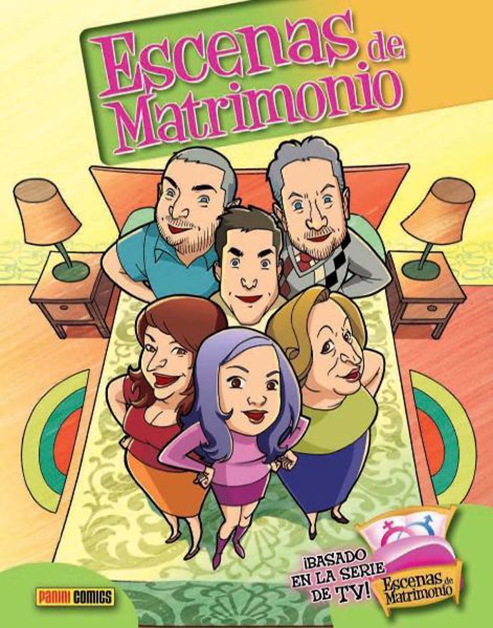 Portada del cómic "Escenas de matrimonio".