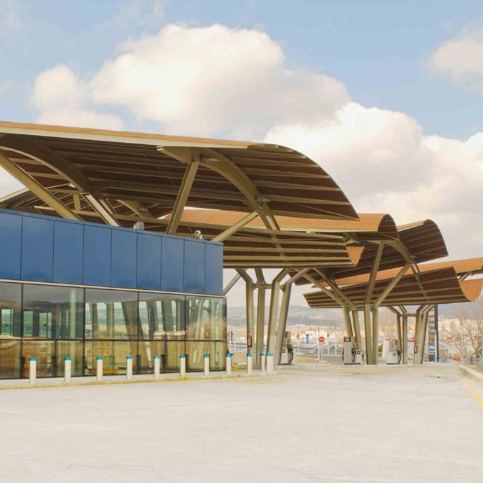 El estudio madrileño Moneo-Brock diseña la primera 'gasolinera de autor'