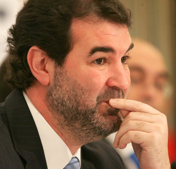El líder nacionalista gallego, hoy en Madrid.