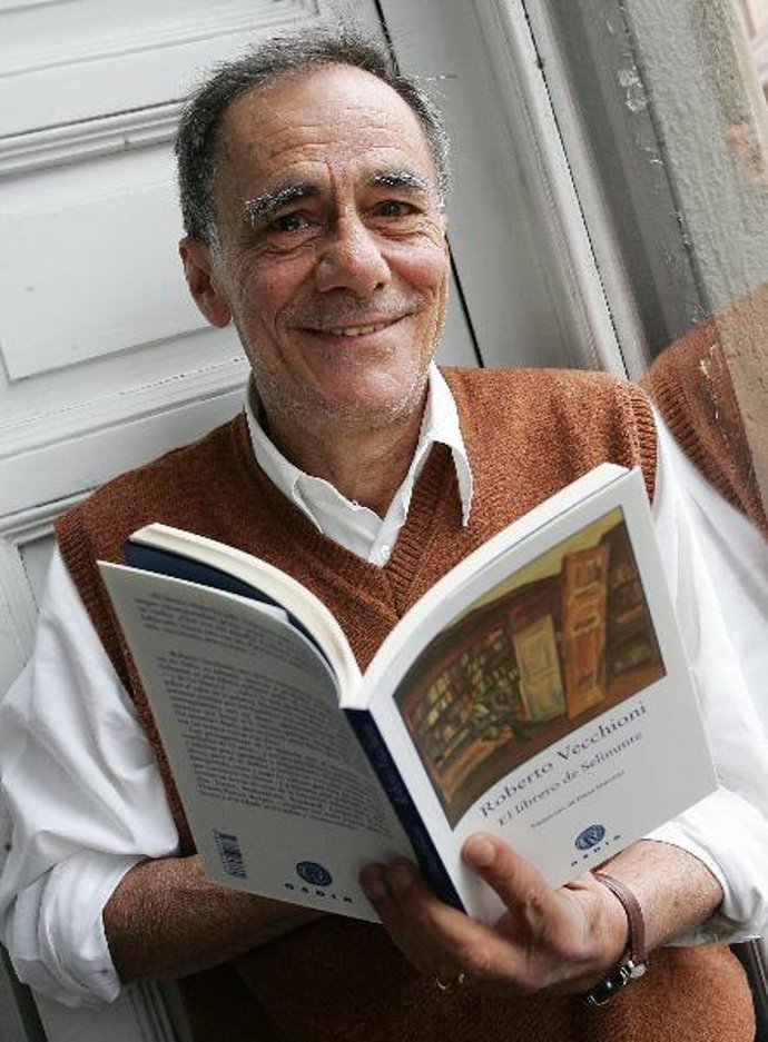 El escritor italiano, de visita en España.
