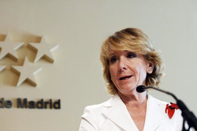 Esperanza Aguirre.