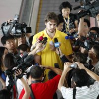 Pau Gasol: "Hemos venido para ganar el oro"