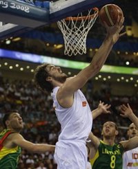 Pau Gasol, máximo anotador olímpico por segunda vez consecutiva