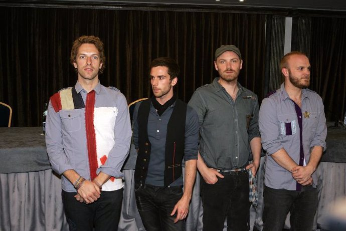 El cuarteto británico Coldplay.