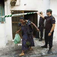 Detienen a otras cuatro personas por los disturbios originados en Roquetas tras la muerte del joven senegalés