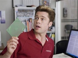 Brad Pitt en 'Quemar después de leer'