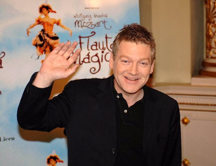 Kenneth Branagh en Barcelona.