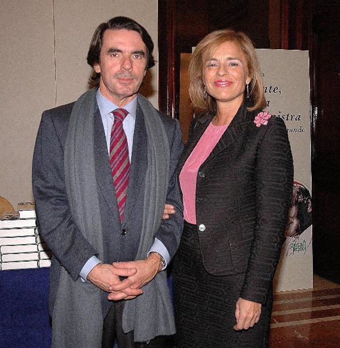 El matrimonio Aznar.