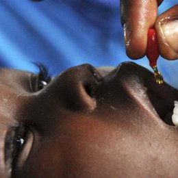 vacuna niño africa