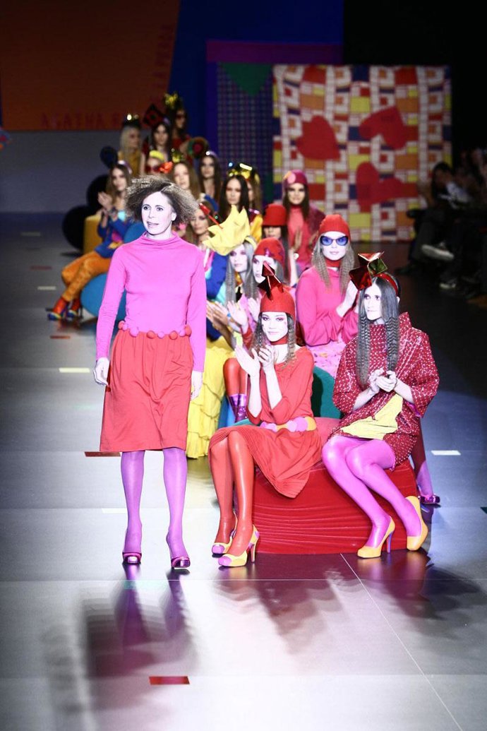 Ágatha Ruiz de la Prada, con mucho "arte"