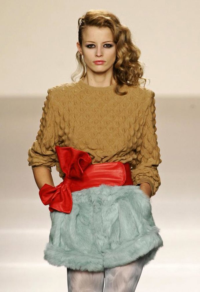 El Delgado Buil presenta una colección basada en las pieles animales