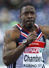 Moncholí queda último en su semifinal y Dwight Chambers bate el récord de Europa