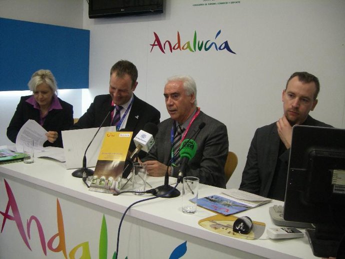Luciano Alonso durante la rueda de prensa