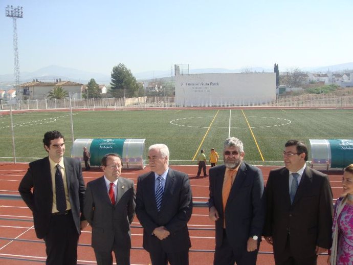 El consejero, en Lucena (Córdoba)