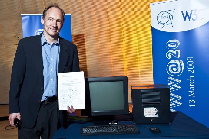 Tim Berners-Lee, el creador de la página web