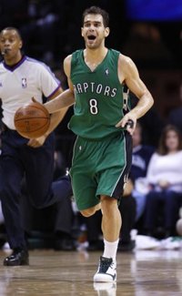 Los Raptors vuelven ante los Bobcats a la senda de la derrota en un discreto partido de Calderón