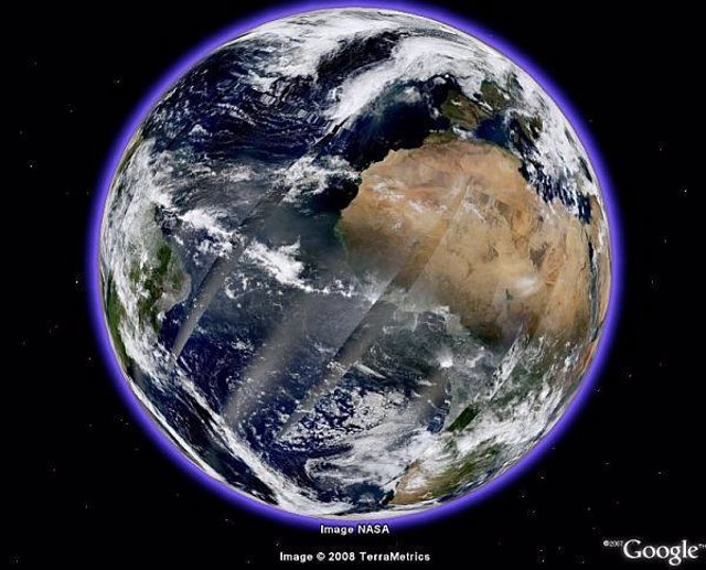 El mundo visto desde Google Earth